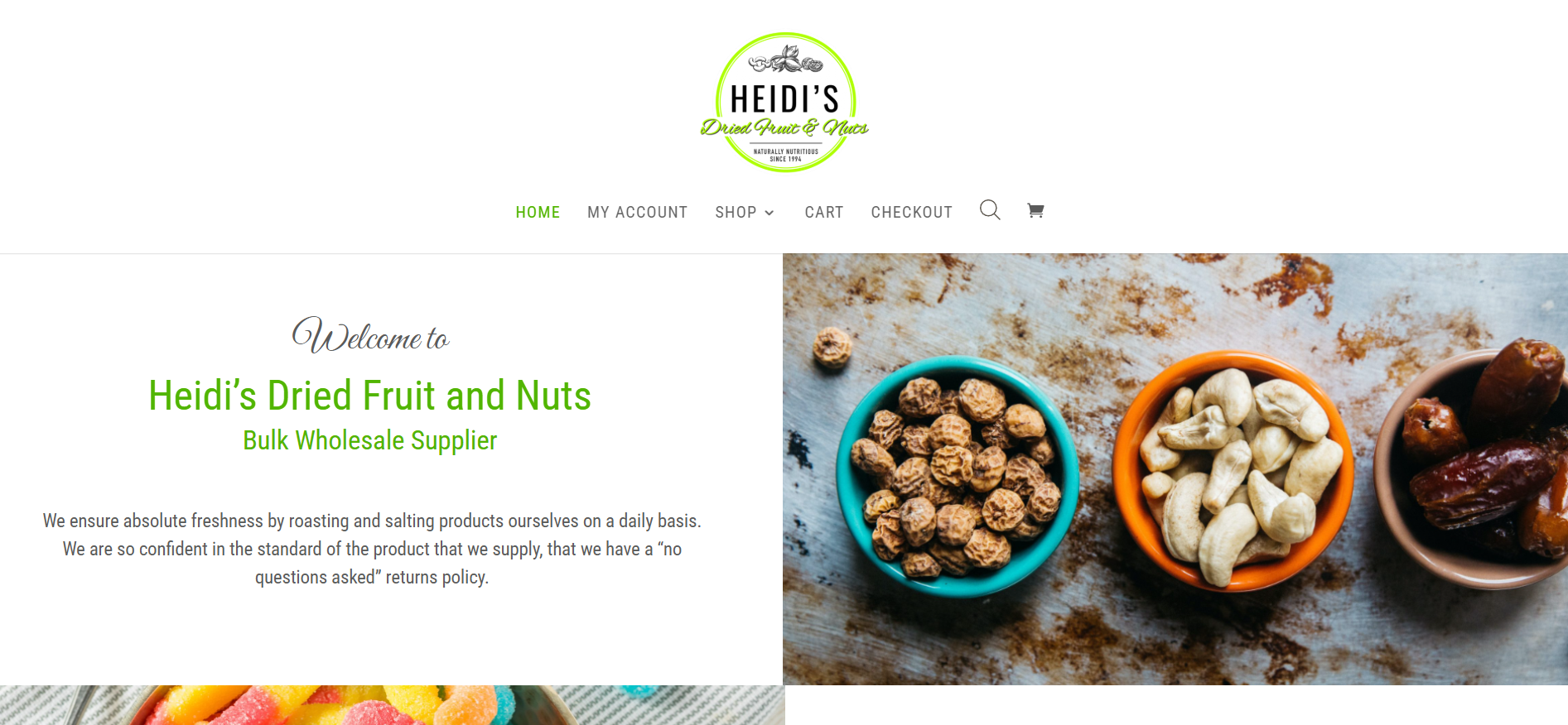 Heidi's Dried Fruit and Nuts